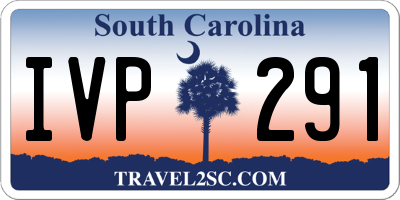 SC license plate IVP291