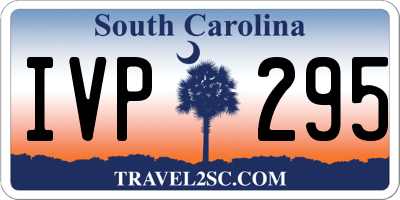 SC license plate IVP295