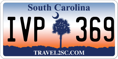 SC license plate IVP369