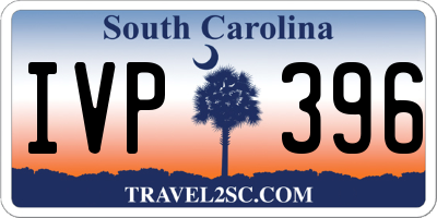 SC license plate IVP396
