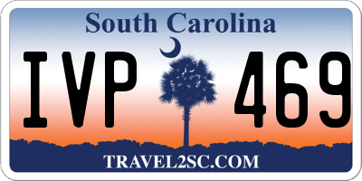 SC license plate IVP469