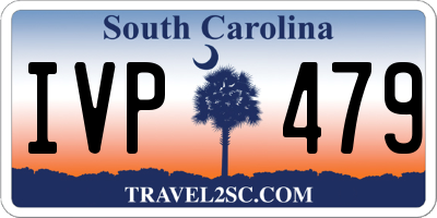SC license plate IVP479