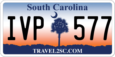 SC license plate IVP577