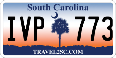 SC license plate IVP773