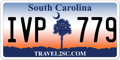 SC license plate IVP779