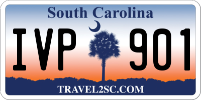 SC license plate IVP901