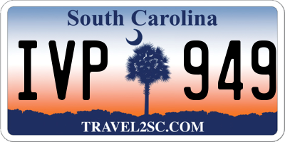 SC license plate IVP949