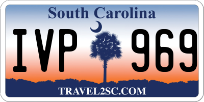 SC license plate IVP969