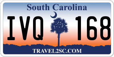 SC license plate IVQ168