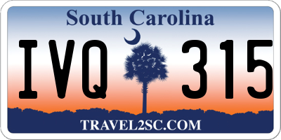 SC license plate IVQ315