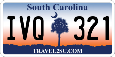 SC license plate IVQ321
