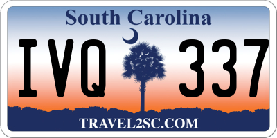 SC license plate IVQ337