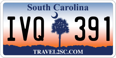 SC license plate IVQ391