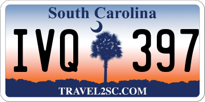 SC license plate IVQ397