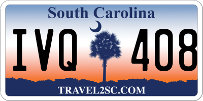 SC license plate IVQ408