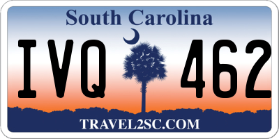 SC license plate IVQ462