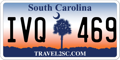 SC license plate IVQ469