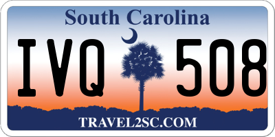 SC license plate IVQ508