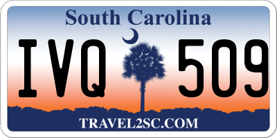 SC license plate IVQ509