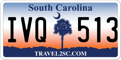SC license plate IVQ513