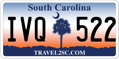 SC license plate IVQ522