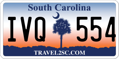 SC license plate IVQ554