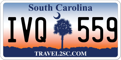 SC license plate IVQ559