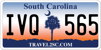 SC license plate IVQ565