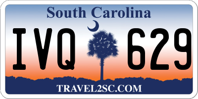 SC license plate IVQ629