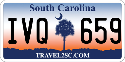 SC license plate IVQ659