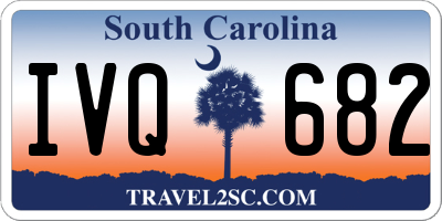 SC license plate IVQ682
