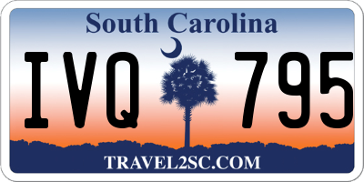 SC license plate IVQ795
