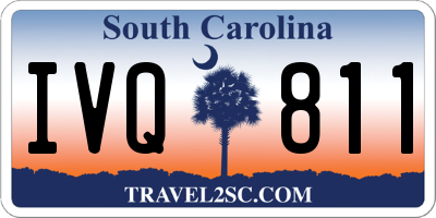 SC license plate IVQ811