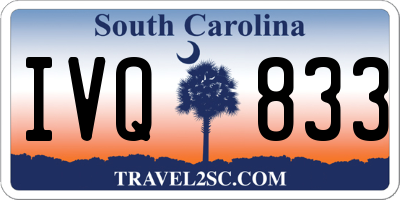 SC license plate IVQ833