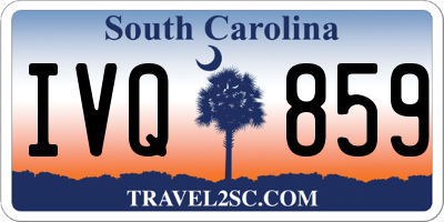SC license plate IVQ859
