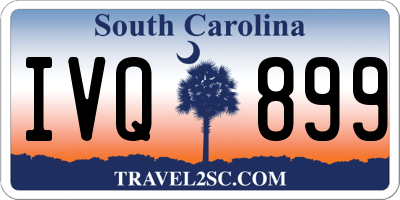 SC license plate IVQ899