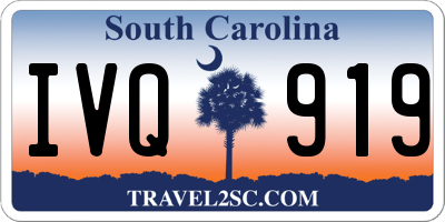 SC license plate IVQ919