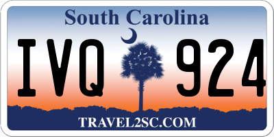 SC license plate IVQ924