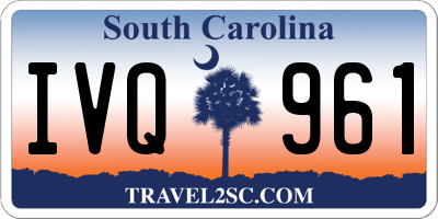SC license plate IVQ961