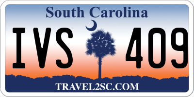 SC license plate IVS409