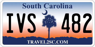 SC license plate IVS482