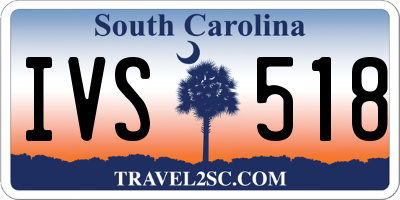 SC license plate IVS518