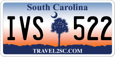 SC license plate IVS522