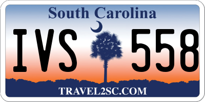 SC license plate IVS558