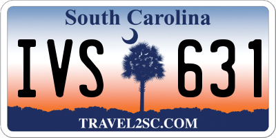 SC license plate IVS631