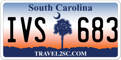 SC license plate IVS683
