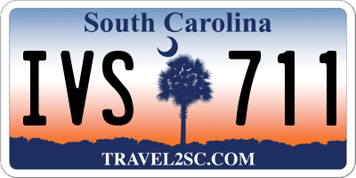 SC license plate IVS711