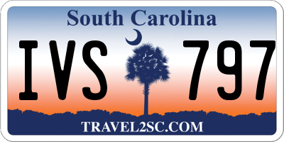 SC license plate IVS797