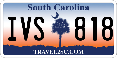 SC license plate IVS818