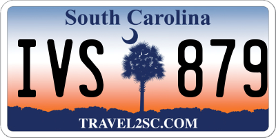 SC license plate IVS879
